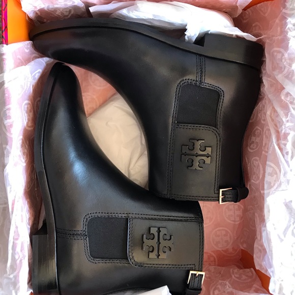 Tory Burch Wyatt Mid Calf Booties - Picture 2 of 4
